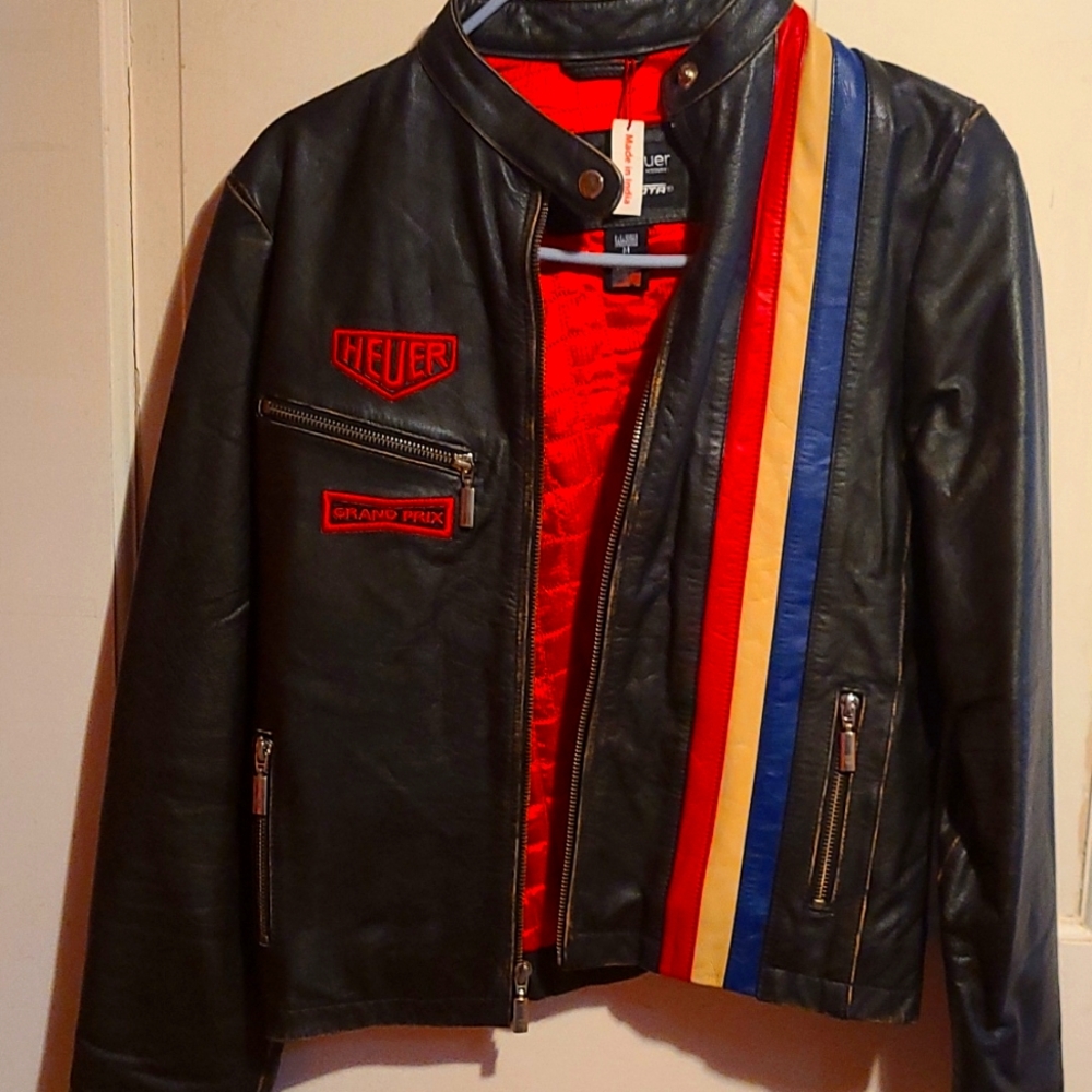 Tag Heuer Leather Jacket